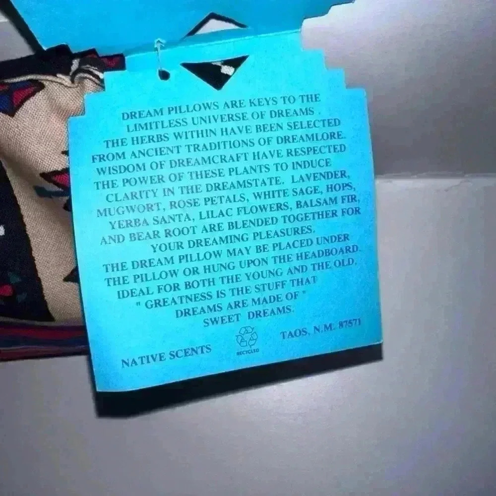 Native Scents Dream Pillow One Size Beige Red - Picture 5 of 7